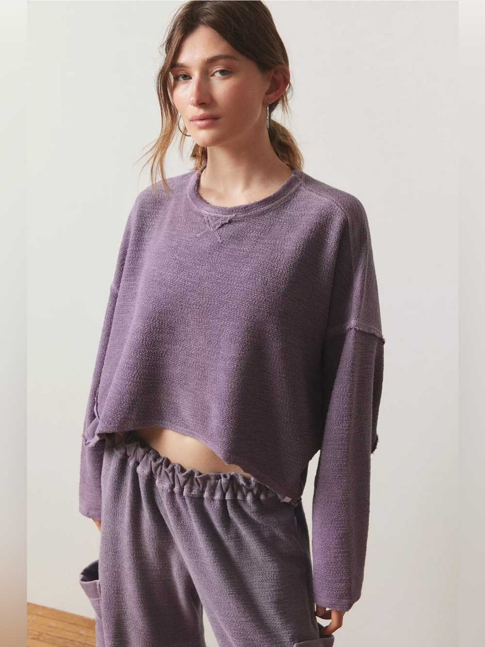 (UO-131) Urban Outfitters Out From Under Beau Crew Neck Sweatshirt